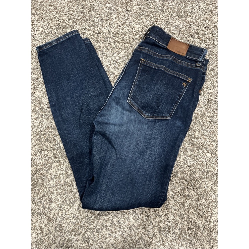 Women's‎ Madewell skinny skinny dark wash jeans (1817)
